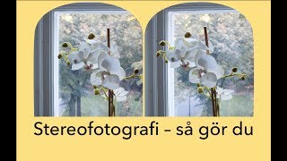 Stereofotografi – så gör du [upl. by Bebe]