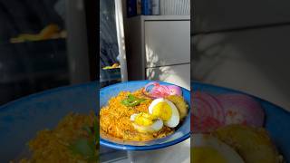 One Pot Anda Biryani for Lunch  Easy and Quick Egg Biryani shorts youtubeshorts [upl. by Irafat306]