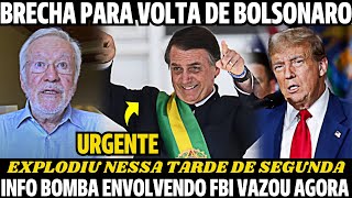 BRECHA PARA VOLTA DE BOLSONARO INFO BOMBA DO CERVIÇO SECRETO NESSA TARDE [upl. by Gide]