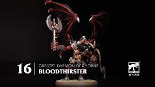 40 Years of Warhammer – Bloodthirster [upl. by Shaylah]