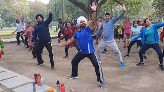 Learn Bhangra in easy way on DHOL  Bhangra Basic steps  new Bhangra steps for beginners [upl. by Vil762]