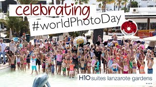 Celebrating worldPhotoDay । H10 Suites Lanzarote Gardens [upl. by Bisset596]