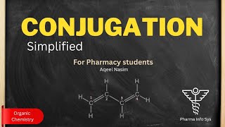 Conjugation in organic chemistry  Easy and simplified comcept organicchemistry [upl. by Hassett]