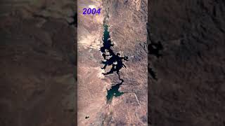 Water Level of Barrage El Mansour Eddahbi Morocco shorts timelapse lake morocco [upl. by Greenfield]