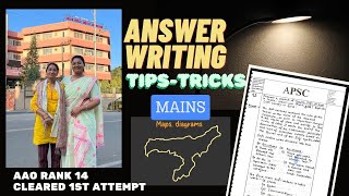 How to WRITE good MAINS ANSWERS  APSC CCE  Meghna Saharia [upl. by Portuna]