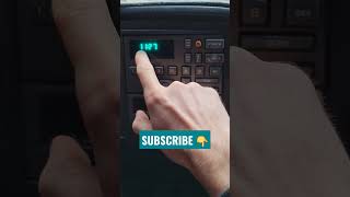 How to SET YOUR CLOCK on a 8894 Chevy  GMC CK SUV Truck SierraSilverado shorts [upl. by Akiaki]