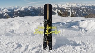 Stranda Tree Surfer 162  one of the best snowboards for powder and carving [upl. by Harbed]