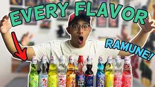 RAMUNE TASTE TEST  Japanese Soda [upl. by Medora]