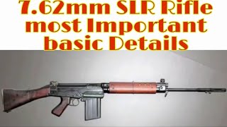 762mm rifle most important basic detailsSLR Rifle trainingSLR Rifle parts name [upl. by Noid]