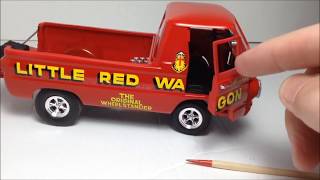 Lindberg Little Red Wagon All Mopar Group Build [upl. by Sibelle]