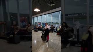 temporal em GUARULHOS  SP Imagens do Aeroporto de Cumbica na terçafeira 22 à tardinha chuva [upl. by Houston]