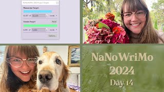 Reading 5 Books amp Writing 6K Words  NaNoWriMo 2024 Day 14 [upl. by Dazhahs]