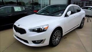 2015 Kia Cadenza Premium Luxury Sunroof amp Technology Package Start Up and Full Tour [upl. by Mathe]