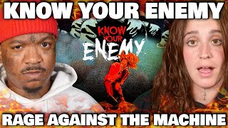 quotKNOW YOUR ENEMYquot by Rage Against The Machine  First Time Reaction [upl. by Nivahb]