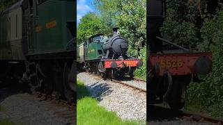 Great Western Steam Locomotive on the South Devon Railway [upl. by Sualokcin]