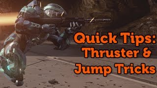 Halo 4 Quick Tips Thruster and Jump Tricks [upl. by Alta992]