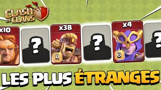 Je joue les Super Troupes les plus Nulles de Clash of Clans [upl. by Esme40]