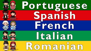 MAJOR ROMANCE LANGUAGES [upl. by Darb]