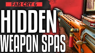 Far Cry 6 HOW TO GET SPAS 12 SHOTGUN  Secret Hidden Weapon SPAS 12 Location [upl. by Dorej]