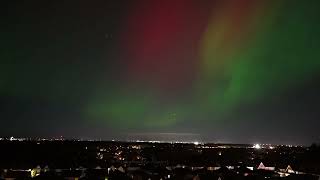 Northern Lights Aurora Borealis using DJI Mini 4 Pro [upl. by Moguel]