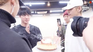 BANGTAN BOMB Jin’s Surprise Birthday Party  BTS 방탄소년단 [upl. by Malaspina369]