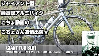 GIANT TCR SLR1 2017 GIANTSTORE MODEL  アルミロードの傑作ジャイアントTCR最新作！【ロードバイク358】 [upl. by Inohtna]