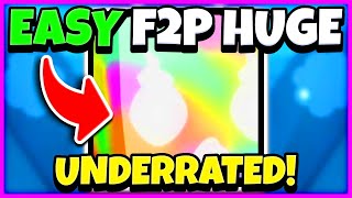 🍀EASIEST F2P Huge Pet in Pet Simulator 99 ✨ Huge Colorful Wisp Chances Tech World Update Roblox [upl. by Eirok]