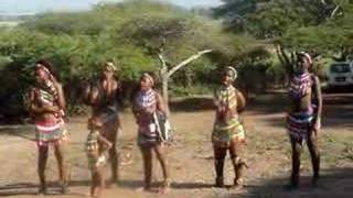 South Africa Zulu Tribal Welcome Song [upl. by Fulks]