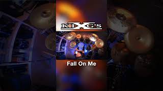 🔥 quotFall On Mequot by KINGS X  Clip 1  shorts drumcover drums rock alternativerock kingsx [upl. by Donovan594]