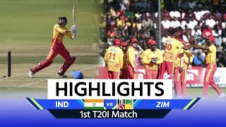 IND vs ZIM Highlights India vs Zimbabwe Match Highlights  Full Match Highlights  Shubman Gill [upl. by Feltie626]