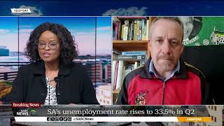 Jobs Stats  Unemployment rises to 335 in second quarter of 2024 Matthew Parks [upl. by Oren]