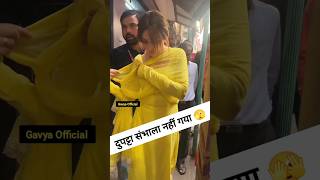 Mahira Sharma in yellow dupatta mahirasharma Gavya Official [upl. by Rossi]