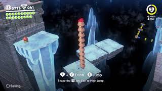 Super Mario Odyssey  Sand Kingdom Moon 48 Goomba Tower Assembly Moon [upl. by Heim224]