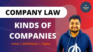 Types of Companies  Company Law  Unit 1  BBA  Part 1  Study at Home with me [upl. by Elayne]