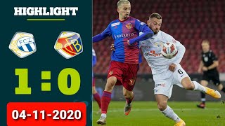 Hightlight FC Zürich 10 FC Basel 1893 04112020 Runde 4 [upl. by Hungarian301]