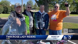 Twin Rose Lady Riders share a Wake Up Call for WGAL News 8 Today [upl. by Longtin409]