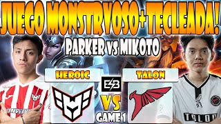 HEROIC VS TALON BO2GAME 1PARKER SCOFIELD VS MIKOTO AKASHIDREAMLEAGUE SEASON 2024DOTA 2  ESB [upl. by Irvin]