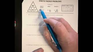 Kinetic amp Potential energy problems and work reveiw [upl. by Trip]