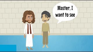 Catholic Kids Media  Jesus and Bartimaeus 30th Sunday in Ordinary Time [upl. by Billie]