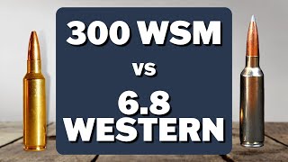 300 WSM vs 68 Western  Cartridge Comparison  Season 3 Episode 15 [upl. by Dorelle212]