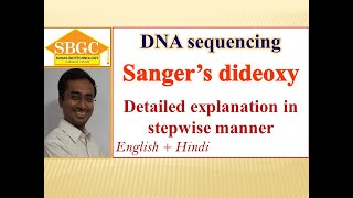 Sangers dideoxy DNA sequencing method [upl. by Ttirrej63]