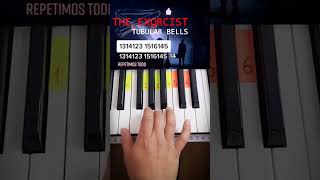 Tubular Bells  Piano Tutorial The exorcist [upl. by Einahpetse]