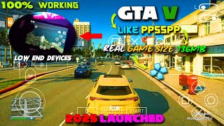 🔥HOW TO PLAY GTA V ON ANDROID  GTA 5 MOBILE GAMEPLAY 2025 [upl. by Dyana955]