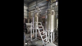 Industrial fermenter for bioproduction working of fermenter model [upl. by Cirdor]