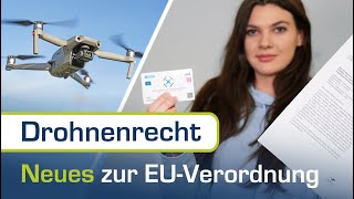 Neueste Infos zur EUDrohnenverordnung aus dem Verkehrsministerium – Stand Januar 2021 [upl. by Arob]