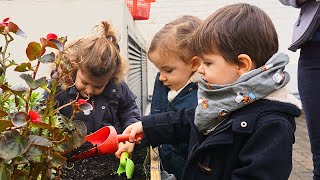 🐛 La crèche Watteau une Ecolo crèche® au cœur de la ville à Courbevoie [upl. by Yenaiv]