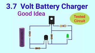 37 Volt Battery charger  electronic project [upl. by Alecia886]