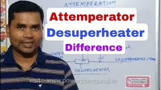 Attemperator and Desuperheater Difference  BOE Exam preparation [upl. by Adriel]