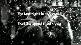 Lultima notte al mondo Tiziano Ferro English Lyrics [upl. by Llyrrad363]