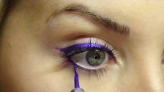 How to Apply Colorful Eye Liner [upl. by Meter27]